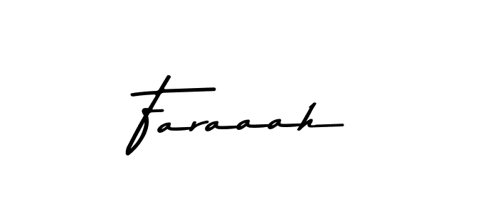 How to make Faraaah signature? Asem Kandis PERSONAL USE is a professional autograph style. Create handwritten signature for Faraaah name. Faraaah signature style 9 images and pictures png