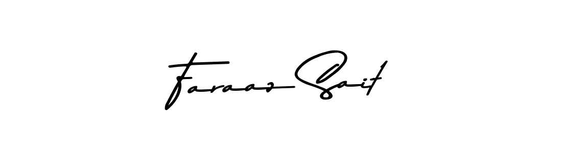 It looks lik you need a new signature style for name Faraaz Sait. Design unique handwritten (Asem Kandis PERSONAL USE) signature with our free signature maker in just a few clicks. Faraaz Sait signature style 9 images and pictures png