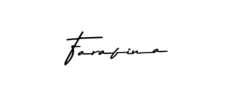 Farafina stylish signature style. Best Handwritten Sign (Asem Kandis PERSONAL USE) for my name. Handwritten Signature Collection Ideas for my name Farafina. Farafina signature style 9 images and pictures png