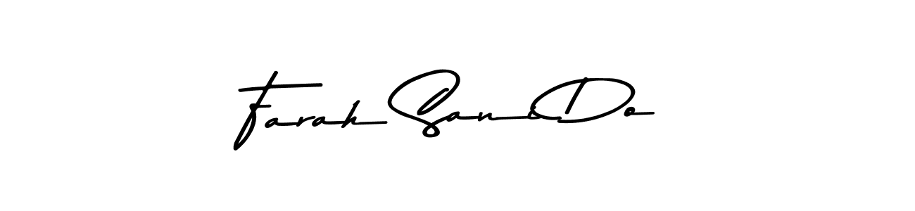 Design your own signature with our free online signature maker. With this signature software, you can create a handwritten (Asem Kandis PERSONAL USE) signature for name Farah Sani Do. Farah Sani Do signature style 9 images and pictures png