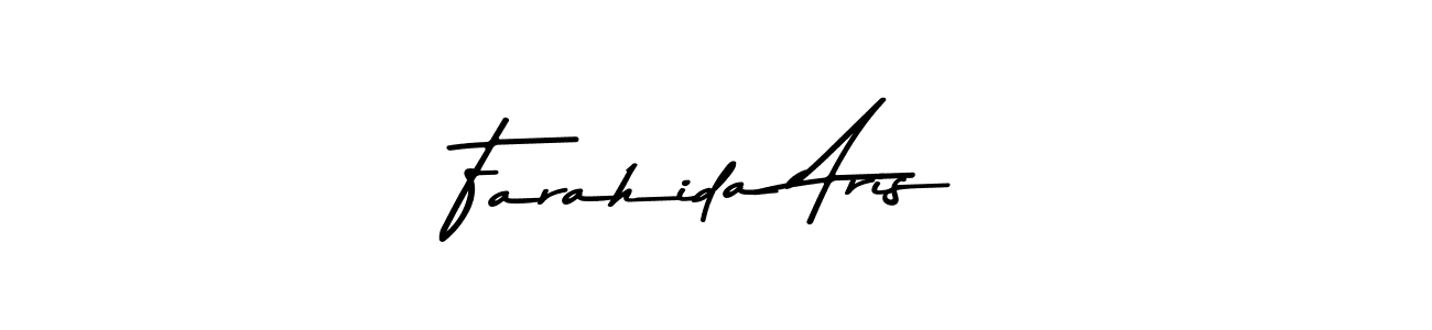 How to make Farahida Aris signature? Asem Kandis PERSONAL USE is a professional autograph style. Create handwritten signature for Farahida Aris name. Farahida Aris signature style 9 images and pictures png