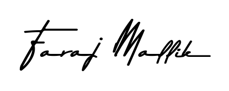 Download transparent PNG signature for name Faraj Mallik styled with Asem Kandis PERSONAL USE font. Ready to paste directly into PDF and Word agreements. Faraj Mallik signature style 9 images and pictures png