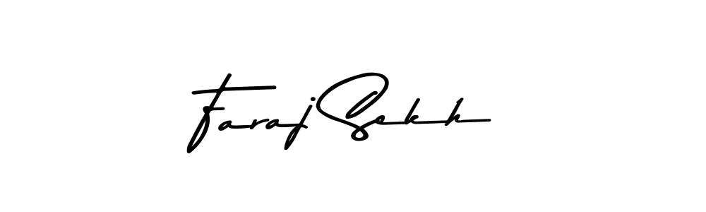 Asem Kandis PERSONAL USE is a professional signature style that is perfect for those who want to add a touch of class to their signature. It is also a great choice for those who want to make their signature more unique. Get Faraj Sekh name to fancy signature for free. Faraj Sekh signature style 9 images and pictures png
