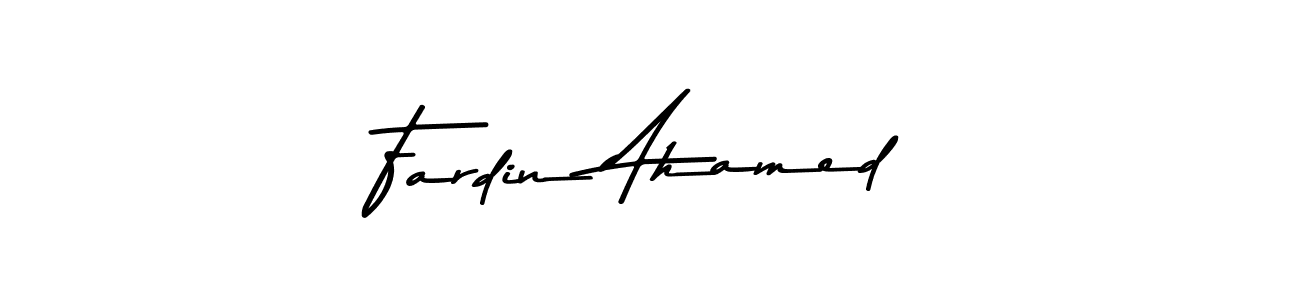 The best way (Asem Kandis PERSONAL USE) to make a short signature is to pick only two or three words in your name. The name Fardin Ahamed include a total of six letters. For converting this name. Fardin Ahamed signature style 9 images and pictures png
