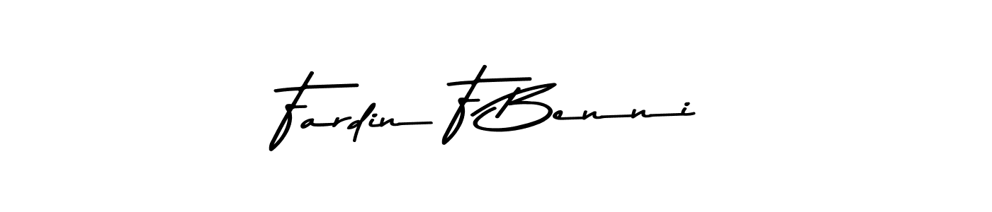 This is the best signature style for the Fardin F Benni name. Also you like these signature font (Asem Kandis PERSONAL USE). Mix name signature. Fardin F Benni signature style 9 images and pictures png