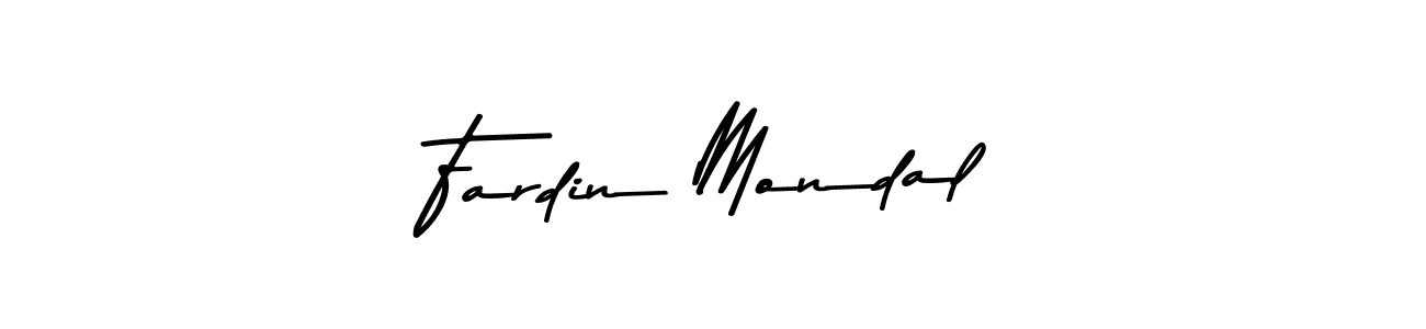 Fardin Mondal stylish signature style. Best Handwritten Sign (Asem Kandis PERSONAL USE) for my name. Handwritten Signature Collection Ideas for my name Fardin Mondal. Fardin Mondal signature style 9 images and pictures png