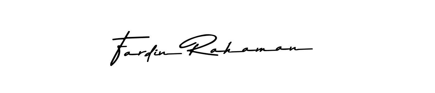 How to make Fardin Rahaman signature? Asem Kandis PERSONAL USE is a professional autograph style. Create handwritten signature for Fardin Rahaman name. Fardin Rahaman signature style 9 images and pictures png