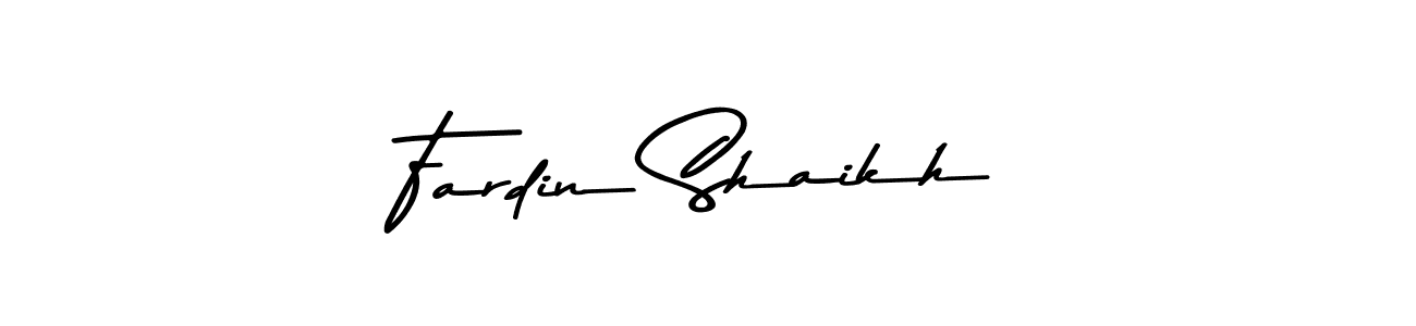 Similarly Asem Kandis PERSONAL USE is the best handwritten signature design. Signature creator online .You can use it as an online autograph creator for name Fardin Shaikh. Fardin Shaikh signature style 9 images and pictures png