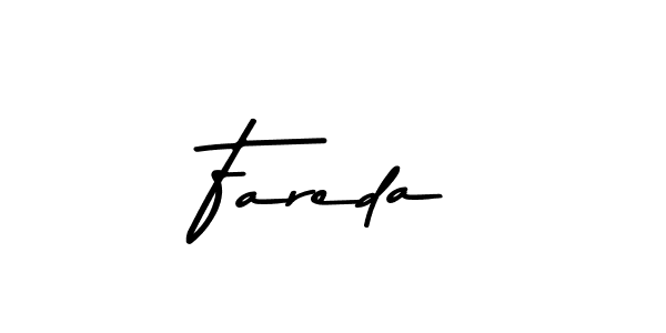 Also we have Fareda name is the best signature style. Create professional handwritten signature collection using Asem Kandis PERSONAL USE autograph style. Fareda signature style 9 images and pictures png
