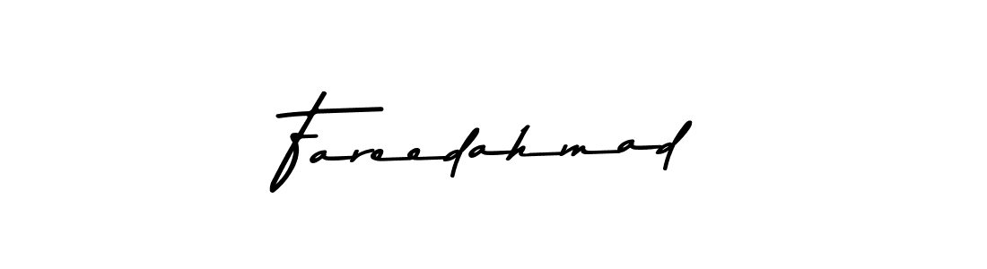 You should practise on your own different ways (Asem Kandis PERSONAL USE) to write your name (Fareedahmad) in signature. don't let someone else do it for you. Fareedahmad signature style 9 images and pictures png