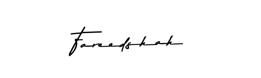Fareedshah stylish signature style. Best Handwritten Sign (Asem Kandis PERSONAL USE) for my name. Handwritten Signature Collection Ideas for my name Fareedshah. Fareedshah signature style 9 images and pictures png