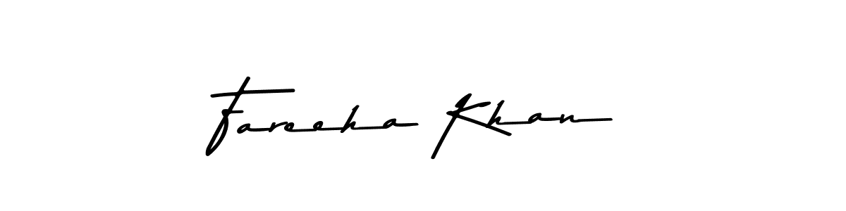 How to make Fareeha Khan signature? Asem Kandis PERSONAL USE is a professional autograph style. Create handwritten signature for Fareeha Khan name. Fareeha Khan signature style 9 images and pictures png