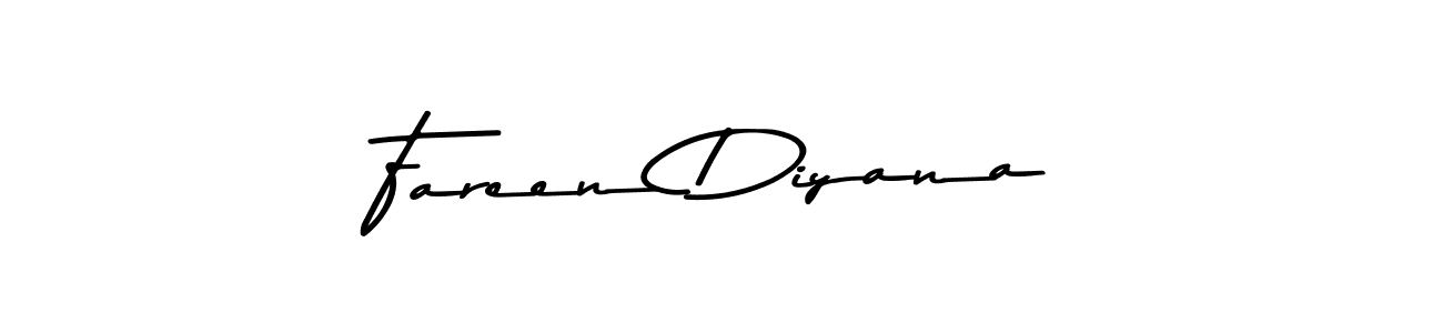 Once you've used our free online signature maker to create your best signature Asem Kandis PERSONAL USE style, it's time to enjoy all of the benefits that Fareen Diyana name signing documents. Fareen Diyana signature style 9 images and pictures png