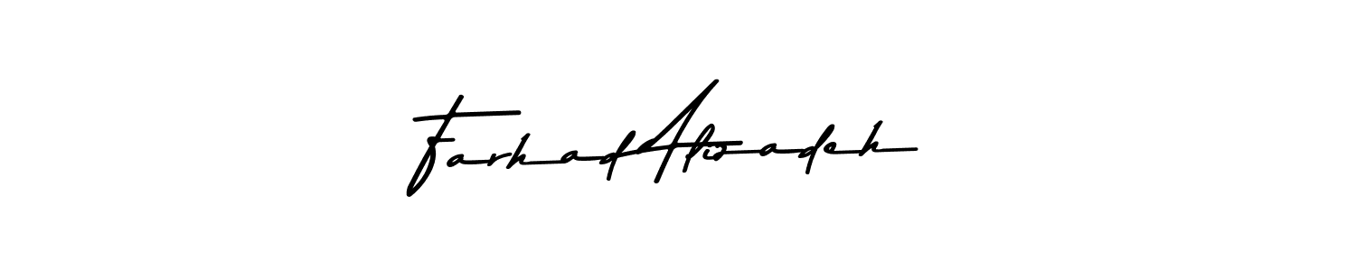 The best way (Asem Kandis PERSONAL USE) to make a short signature is to pick only two or three words in your name. The name Farhad Alizadeh include a total of six letters. For converting this name. Farhad Alizadeh signature style 9 images and pictures png