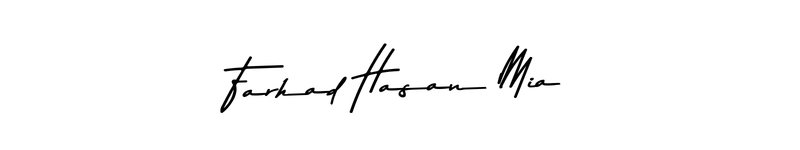 Similarly Asem Kandis PERSONAL USE is the best handwritten signature design. Signature creator online .You can use it as an online autograph creator for name Farhad Hasan Mia. Farhad Hasan Mia signature style 9 images and pictures png
