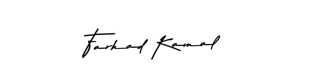 Asem Kandis PERSONAL USE is a professional signature style that is perfect for those who want to add a touch of class to their signature. It is also a great choice for those who want to make their signature more unique. Get Farhad Kamal name to fancy signature for free. Farhad Kamal signature style 9 images and pictures png