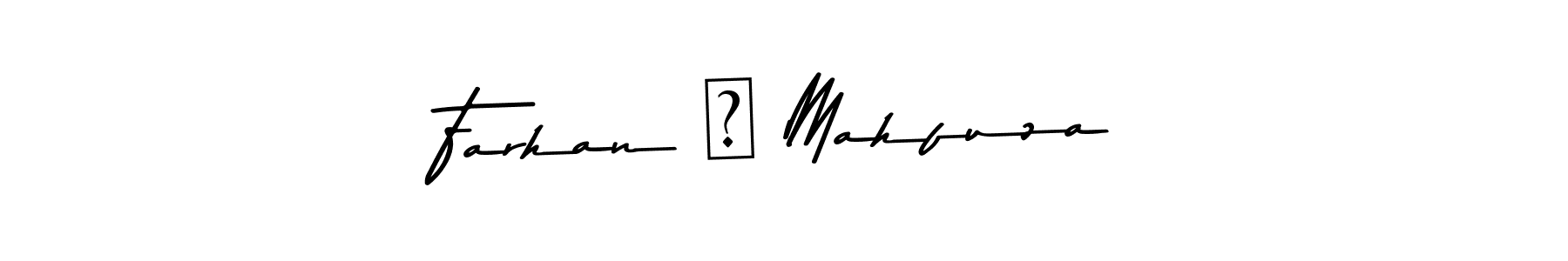 It looks lik you need a new signature style for name Farhan ♡ Mahfuza. Design unique handwritten (Asem Kandis PERSONAL USE) signature with our free signature maker in just a few clicks. Farhan ♡ Mahfuza signature style 9 images and pictures png