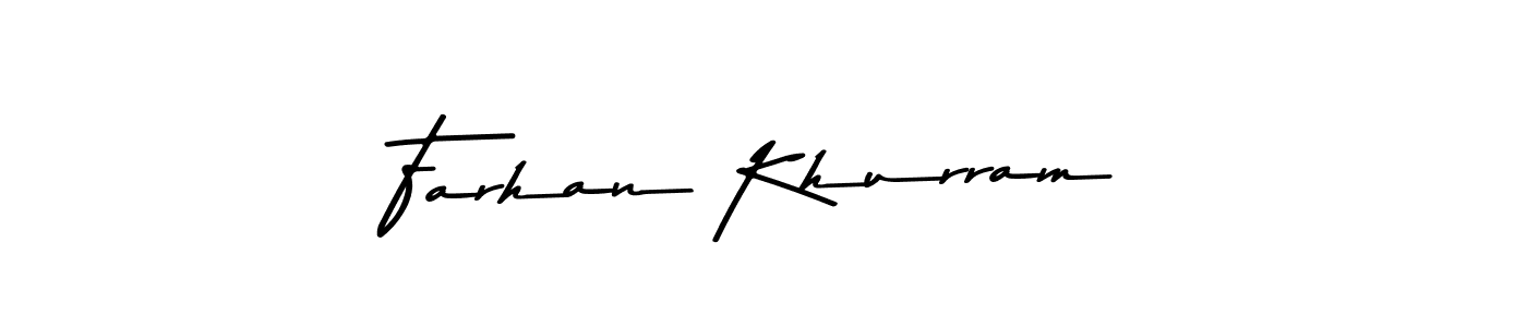 Once you've used our free online signature maker to create your best signature Asem Kandis PERSONAL USE style, it's time to enjoy all of the benefits that Farhan Khurram name signing documents. Farhan Khurram signature style 9 images and pictures png