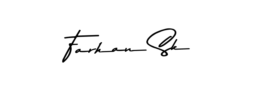 You should practise on your own different ways (Asem Kandis PERSONAL USE) to write your name (Farhan Sk) in signature. don't let someone else do it for you. Farhan Sk signature style 9 images and pictures png
