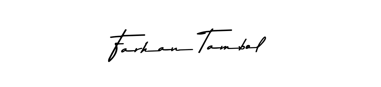 How to Draw Farhan Tambol signature style? Asem Kandis PERSONAL USE is a latest design signature styles for name Farhan Tambol. Farhan Tambol signature style 9 images and pictures png