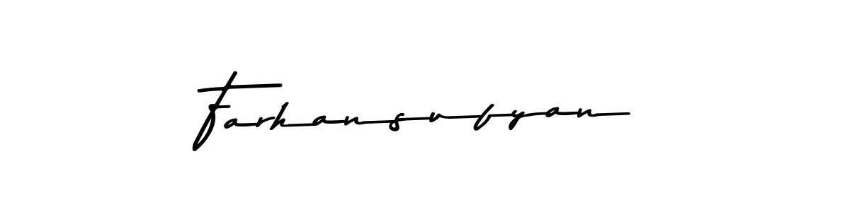 Asem Kandis PERSONAL USE is a professional signature style that is perfect for those who want to add a touch of class to their signature. It is also a great choice for those who want to make their signature more unique. Get Farhansufyan name to fancy signature for free. Farhansufyan signature style 9 images and pictures png