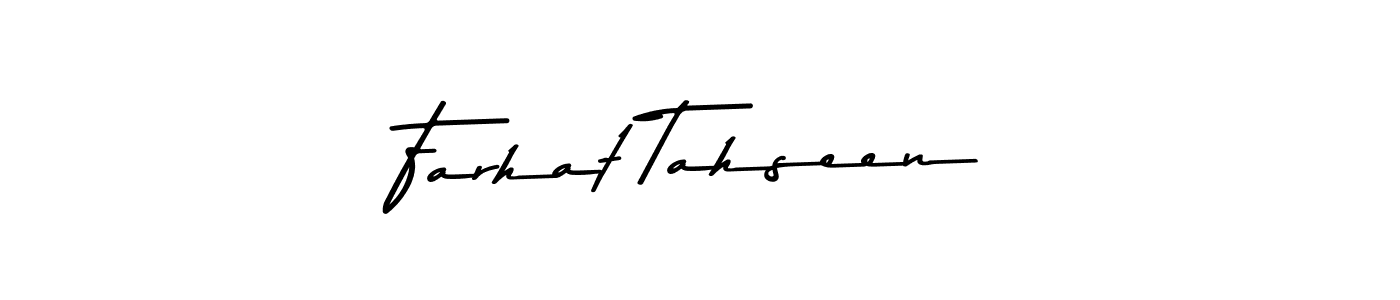 Also we have Farhat Tahseen name is the best signature style. Create professional handwritten signature collection using Asem Kandis PERSONAL USE autograph style. Farhat Tahseen signature style 9 images and pictures png