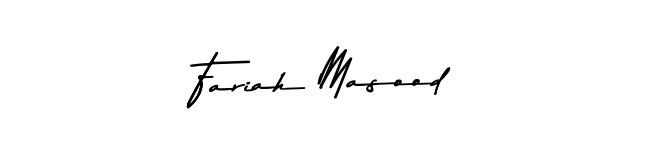 Here are the top 10 professional signature styles for the name Fariah Masood. These are the best autograph styles you can use for your name. Fariah Masood signature style 9 images and pictures png