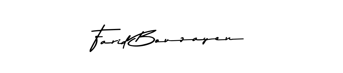 You should practise on your own different ways (Asem Kandis PERSONAL USE) to write your name (Farid Bouzayen) in signature. don't let someone else do it for you. Farid Bouzayen signature style 9 images and pictures png