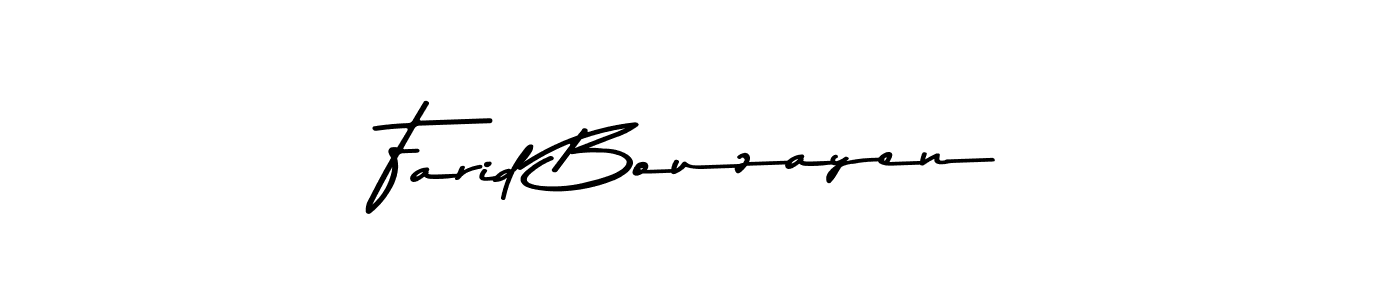 Make a beautiful signature design for name Farid Bouzayen. With this signature (Asem Kandis PERSONAL USE) style, you can create a handwritten signature for free. Farid Bouzayen signature style 9 images and pictures png
