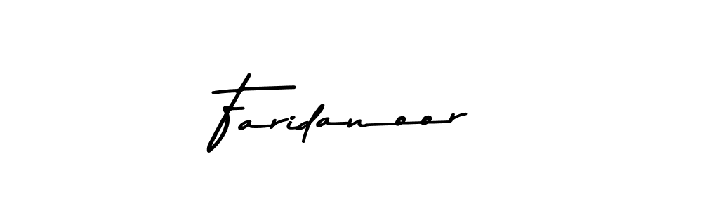 Similarly Asem Kandis PERSONAL USE is the best handwritten signature design. Signature creator online .You can use it as an online autograph creator for name Faridanoor. Faridanoor signature style 9 images and pictures png