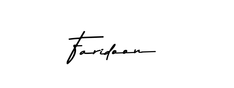 How to make Faridoon signature? Asem Kandis PERSONAL USE is a professional autograph style. Create handwritten signature for Faridoon name. Faridoon signature style 9 images and pictures png
