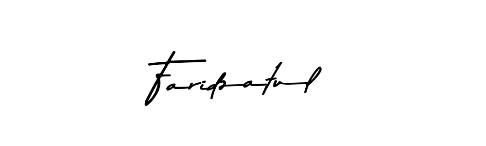 Faridzatul stylish signature style. Best Handwritten Sign (Asem Kandis PERSONAL USE) for my name. Handwritten Signature Collection Ideas for my name Faridzatul. Faridzatul signature style 9 images and pictures png