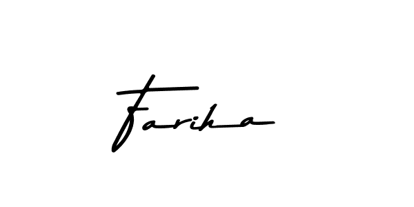 This is the best signature style for the Fariha name. Also you like these signature font (Asem Kandis PERSONAL USE). Mix name signature. Fariha signature style 9 images and pictures png