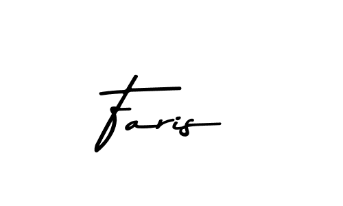 Create a beautiful signature design for name Faris. With this signature (Asem Kandis PERSONAL USE) fonts, you can make a handwritten signature for free. Faris signature style 9 images and pictures png