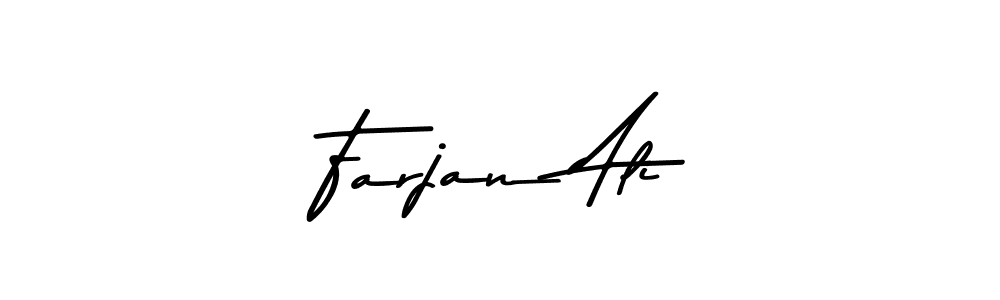 Farjan Ali stylish signature style. Best Handwritten Sign (Asem Kandis PERSONAL USE) for my name. Handwritten Signature Collection Ideas for my name Farjan Ali. Farjan Ali signature style 9 images and pictures png