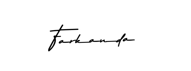 You should practise on your own different ways (Asem Kandis PERSONAL USE) to write your name (Farkanda) in signature. don't let someone else do it for you. Farkanda signature style 9 images and pictures png