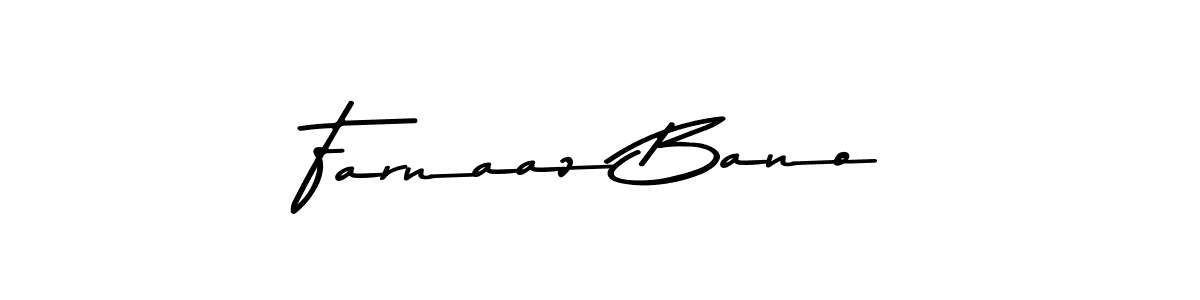 Farnaaz Bano stylish signature style. Best Handwritten Sign (Asem Kandis PERSONAL USE) for my name. Handwritten Signature Collection Ideas for my name Farnaaz Bano. Farnaaz Bano signature style 9 images and pictures png