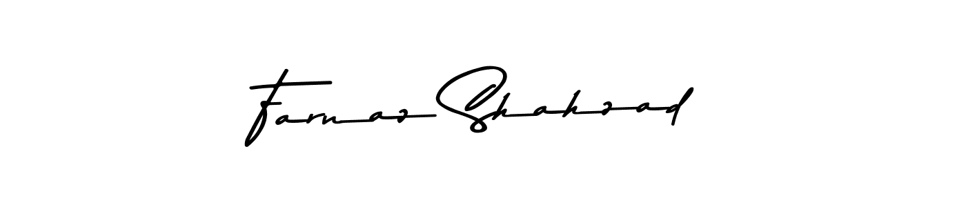 Design your own signature with our free online signature maker. With this signature software, you can create a handwritten (Asem Kandis PERSONAL USE) signature for name Farnaz Shahzad. Farnaz Shahzad signature style 9 images and pictures png