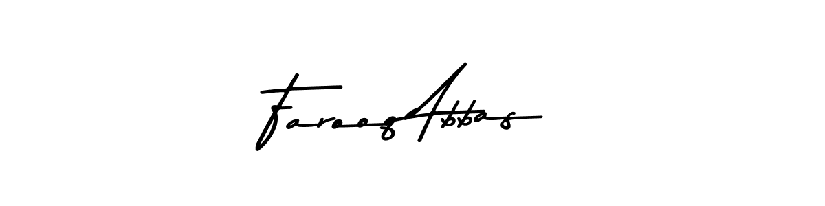 Also we have Farooq Abbas name is the best signature style. Create professional handwritten signature collection using Asem Kandis PERSONAL USE autograph style. Farooq Abbas signature style 9 images and pictures png