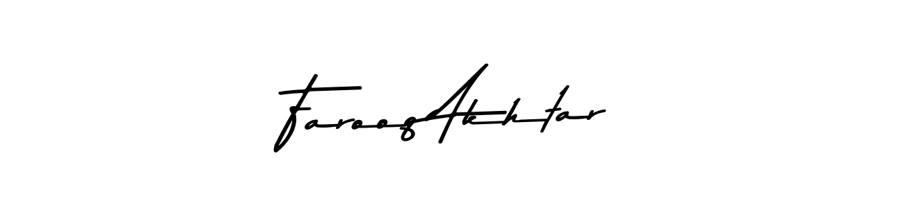How to make Farooq Akhtar signature? Asem Kandis PERSONAL USE is a professional autograph style. Create handwritten signature for Farooq Akhtar name. Farooq Akhtar signature style 9 images and pictures png