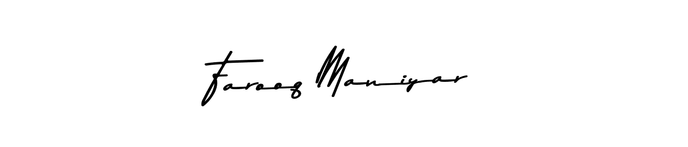 You should practise on your own different ways (Asem Kandis PERSONAL USE) to write your name (Farooq Maniyar) in signature. don't let someone else do it for you. Farooq Maniyar signature style 9 images and pictures png