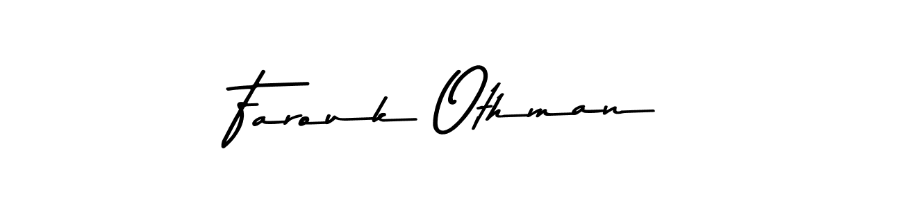 Farouk Othman stylish signature style. Best Handwritten Sign (Asem Kandis PERSONAL USE) for my name. Handwritten Signature Collection Ideas for my name Farouk Othman. Farouk Othman signature style 9 images and pictures png