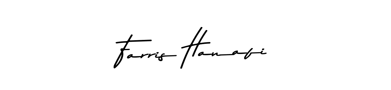 You should practise on your own different ways (Asem Kandis PERSONAL USE) to write your name (Farris Hanafi) in signature. don't let someone else do it for you. Farris Hanafi signature style 9 images and pictures png