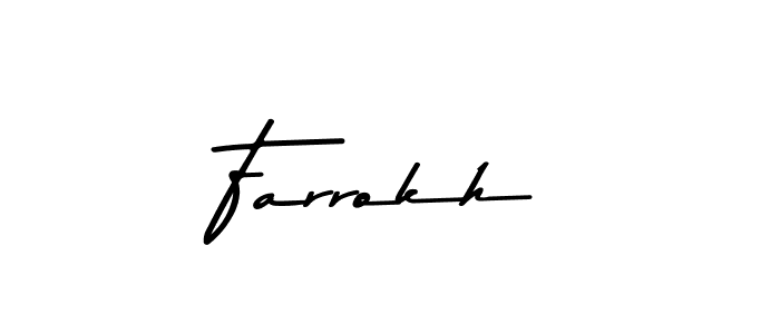 This is the best signature style for the Farrokh name. Also you like these signature font (Asem Kandis PERSONAL USE). Mix name signature. Farrokh signature style 9 images and pictures png