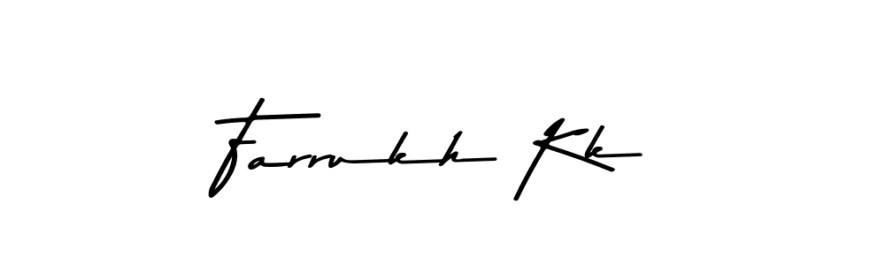 if you are searching for the best signature style for your name Farrukh Kk. so please give up your signature search. here we have designed multiple signature styles  using Asem Kandis PERSONAL USE. Farrukh Kk signature style 9 images and pictures png