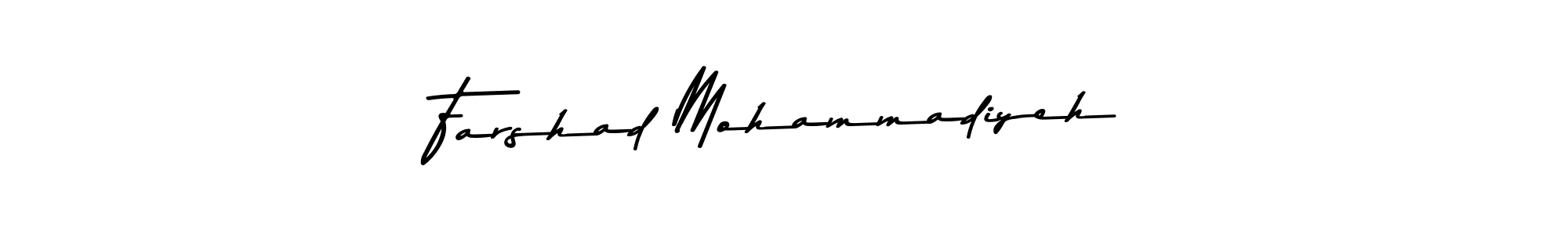 Design your own signature with our free online signature maker. With this signature software, you can create a handwritten (Asem Kandis PERSONAL USE) signature for name Farshad Mohammadiyeh. Farshad Mohammadiyeh signature style 9 images and pictures png