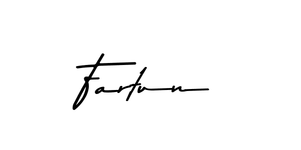 How to make Fartun signature? Asem Kandis PERSONAL USE is a professional autograph style. Create handwritten signature for Fartun name. Fartun signature style 9 images and pictures png