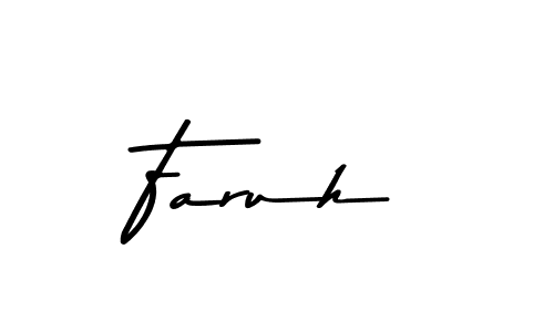 Faruh stylish signature style. Best Handwritten Sign (Asem Kandis PERSONAL USE) for my name. Handwritten Signature Collection Ideas for my name Faruh. Faruh signature style 9 images and pictures png