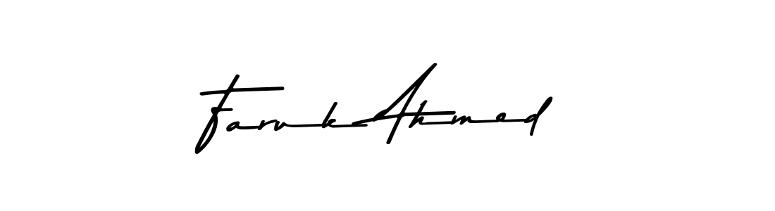 You should practise on your own different ways (Asem Kandis PERSONAL USE) to write your name (Faruk Ahmed) in signature. don't let someone else do it for you. Faruk Ahmed signature style 9 images and pictures png