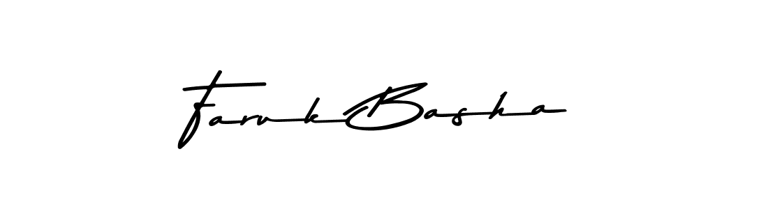 Use a signature maker to create a handwritten signature online. With this signature software, you can design (Asem Kandis PERSONAL USE) your own signature for name Faruk Basha. Faruk Basha signature style 9 images and pictures png